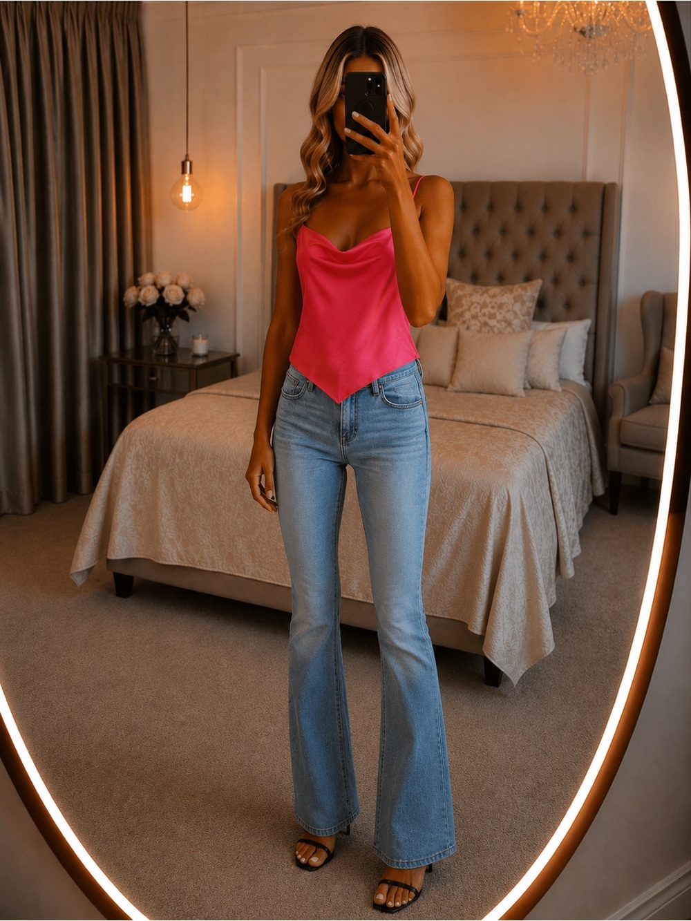 Satin tank